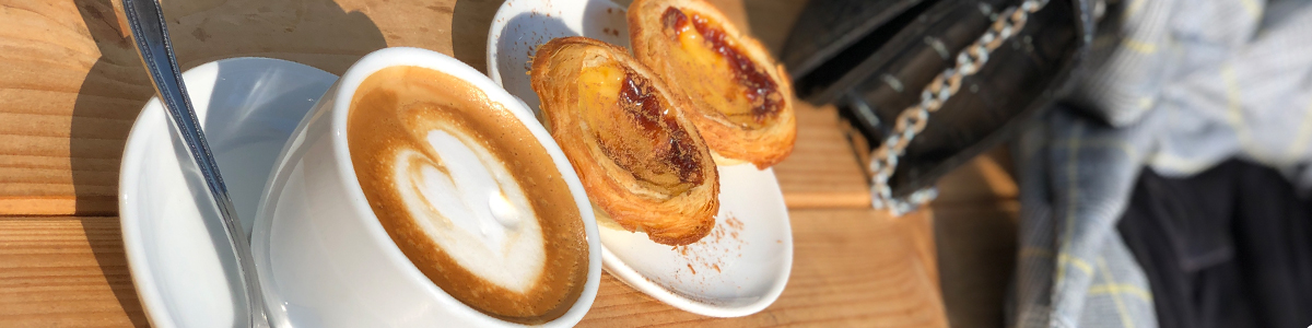 Coffee und Partei de Nata im Bom Dia I Sweetlifecamper